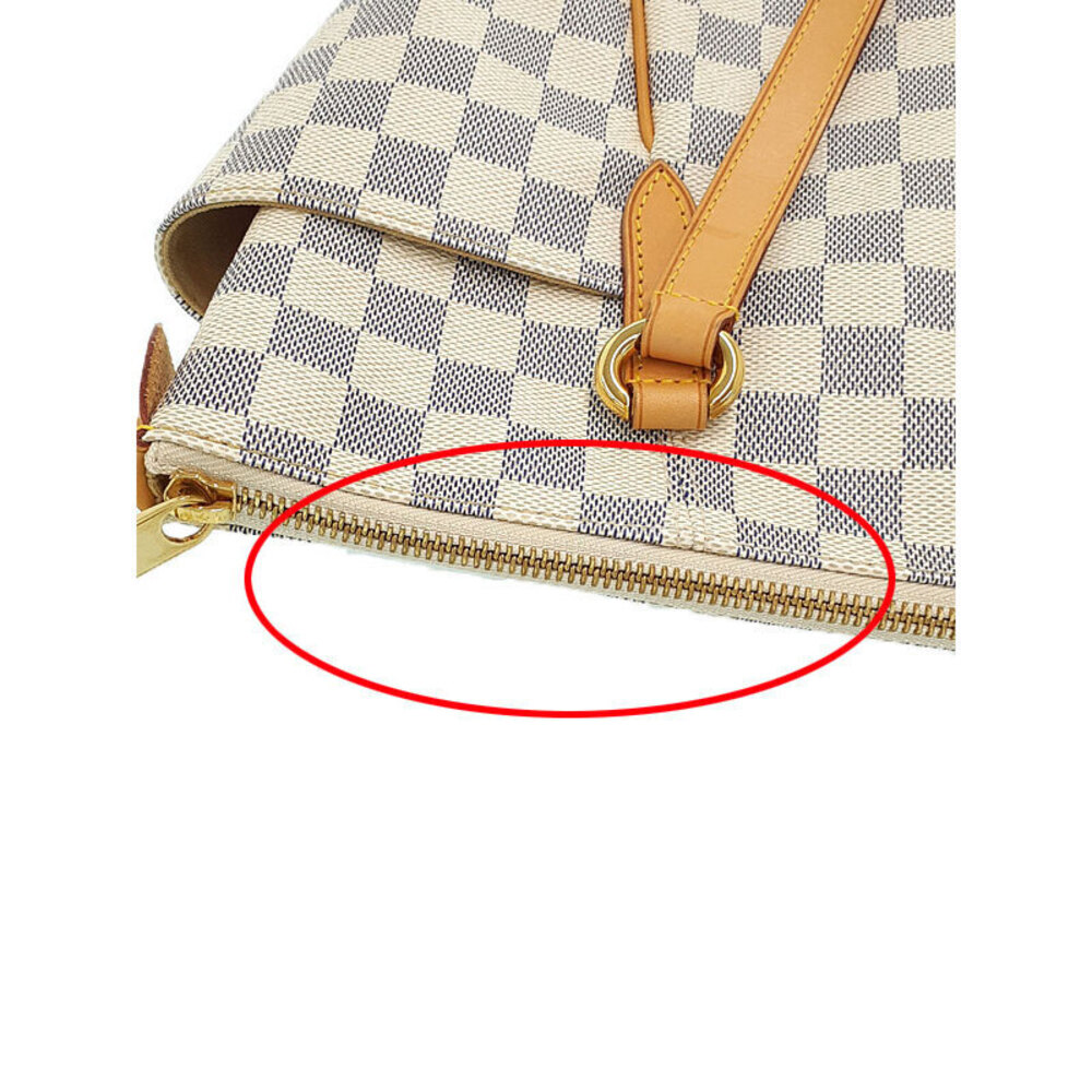 Louis Vuitton Azur Damier Totally Bag Tote White - Picture 5 of 8